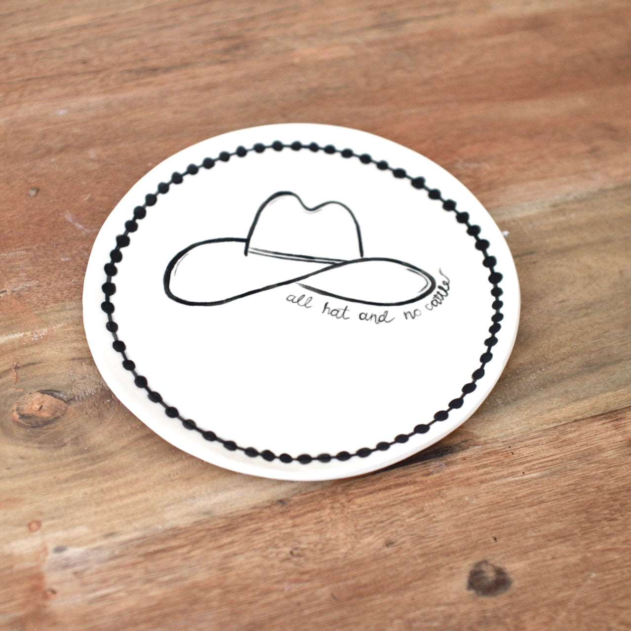 All Hat and No Cattle Plate